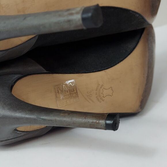 Anthropologie Howsty Etnia Embroidered Stiletto Booties Sz 39 - Picture 6 of 9